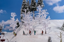 Faller 181582 - Bäume, schneebedeckt (5 Stück)